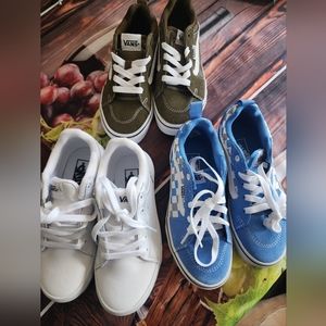 BUNDLE DEAL 3 PAIR OF BRAND NEW VANS FOR KIDS!